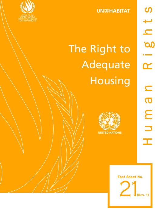cover right to adequate housing fact sheet